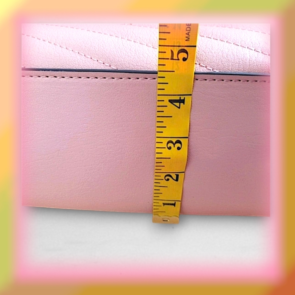 Liz Claiborne Pink Quilted Satchel and Wallet NWT & NWOT - Picture 9 of 15